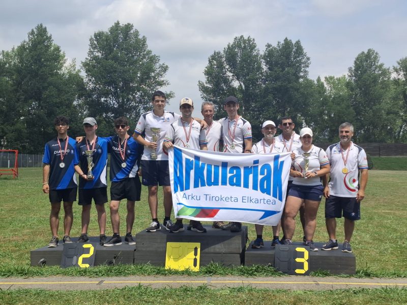 Flechas certeras en Amurrio: Nuestro club conquista el podio en el Campeonato de Euskadi