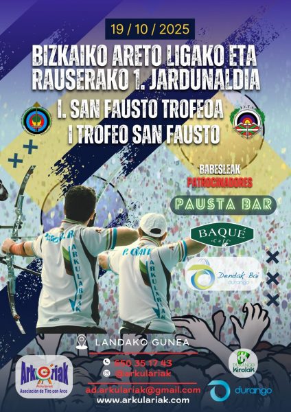 Durango acoge la primera competición de la Liga Bizkaina y RAUS organizada por Arkulariak